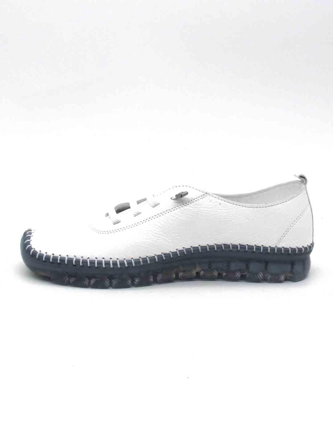 511601/30 ZAPATO DEPORTIVO BLANCO ELASTICO