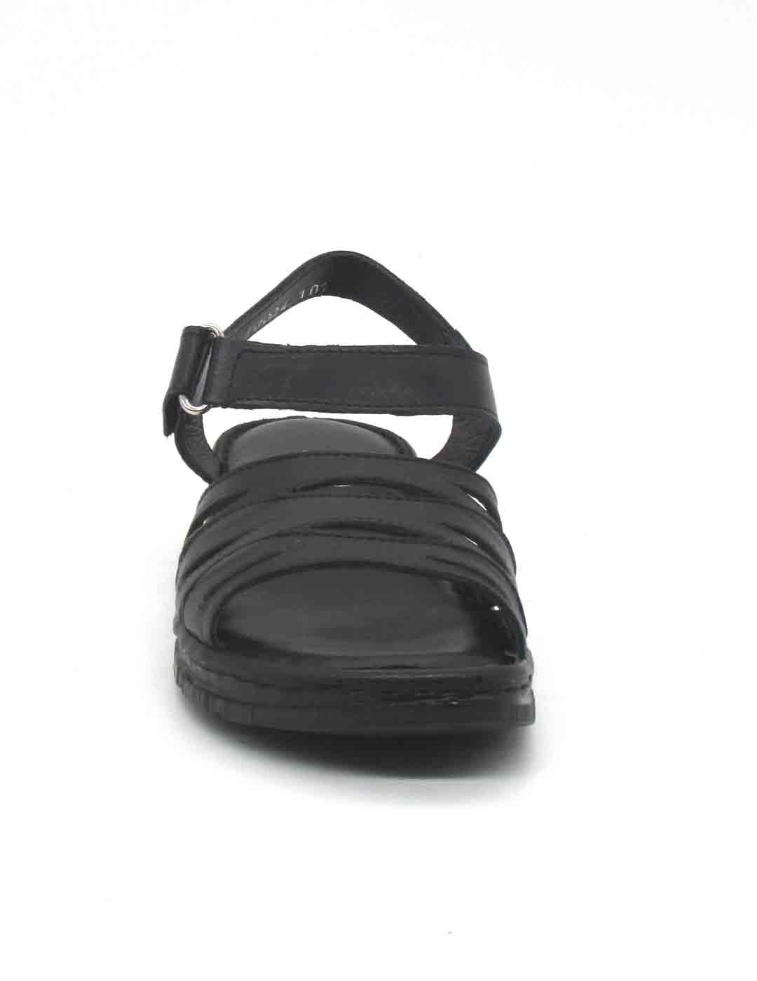 Sandalia 48 HORAS 514301/01 de color negro para mujer