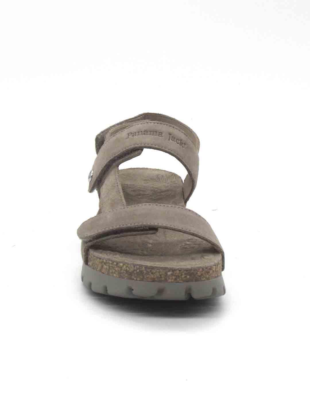 SELMA B19 PANANA JACK SANDALIA  TAUPE PLANA