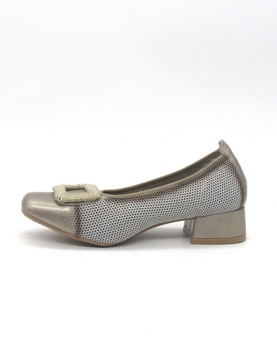 Zapato Khloe  de color bronce para mujer