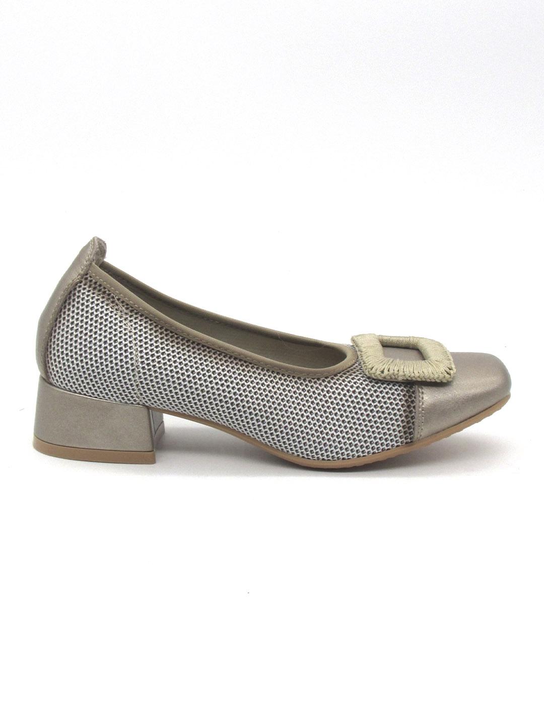 Zapato Khloe  de color bronce para mujer