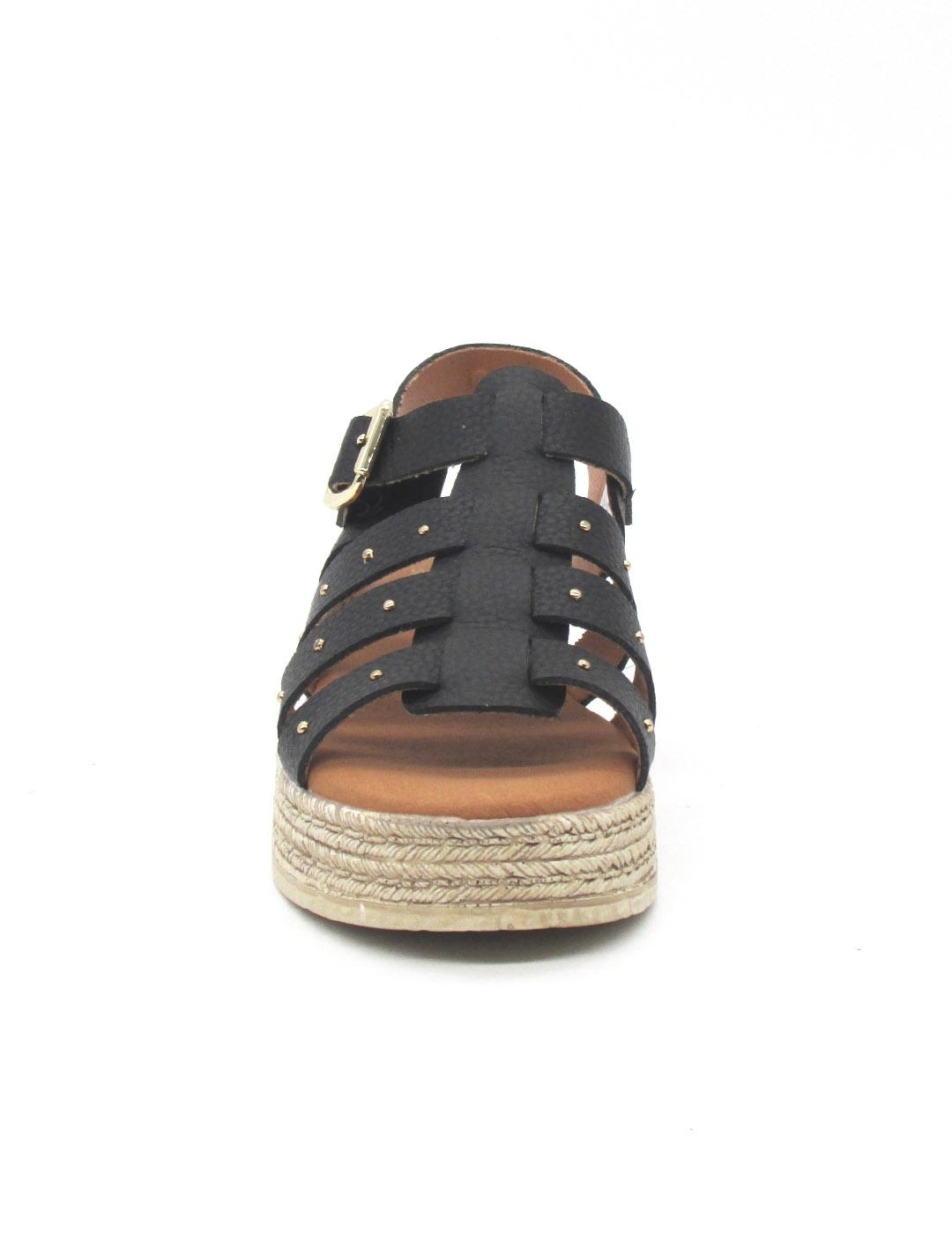 MAYRA 02 CHIKA 10 SANDALIA NEGRO