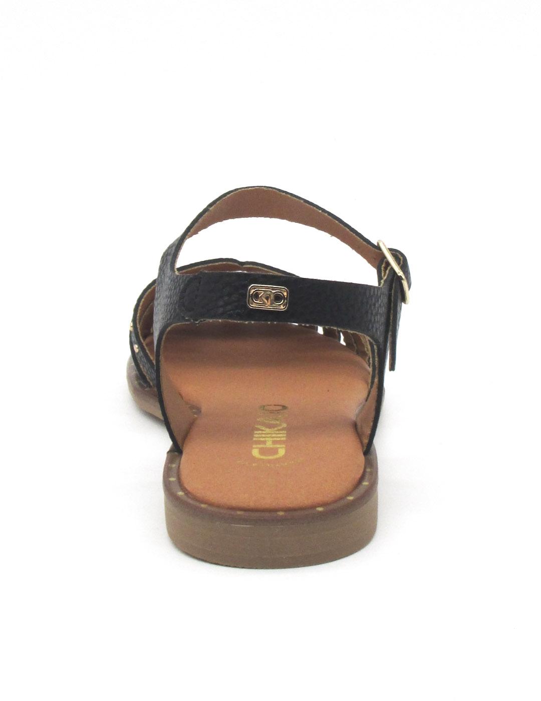 MUSAKA 14 CHIKA 10 SANDALIA  NEGRO PLANA