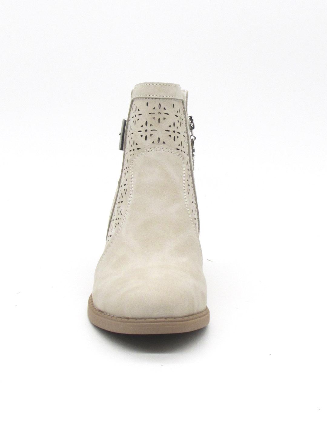 RAMBLA 04 CHIKA 10 BOTIN BEIGE CAMPERO