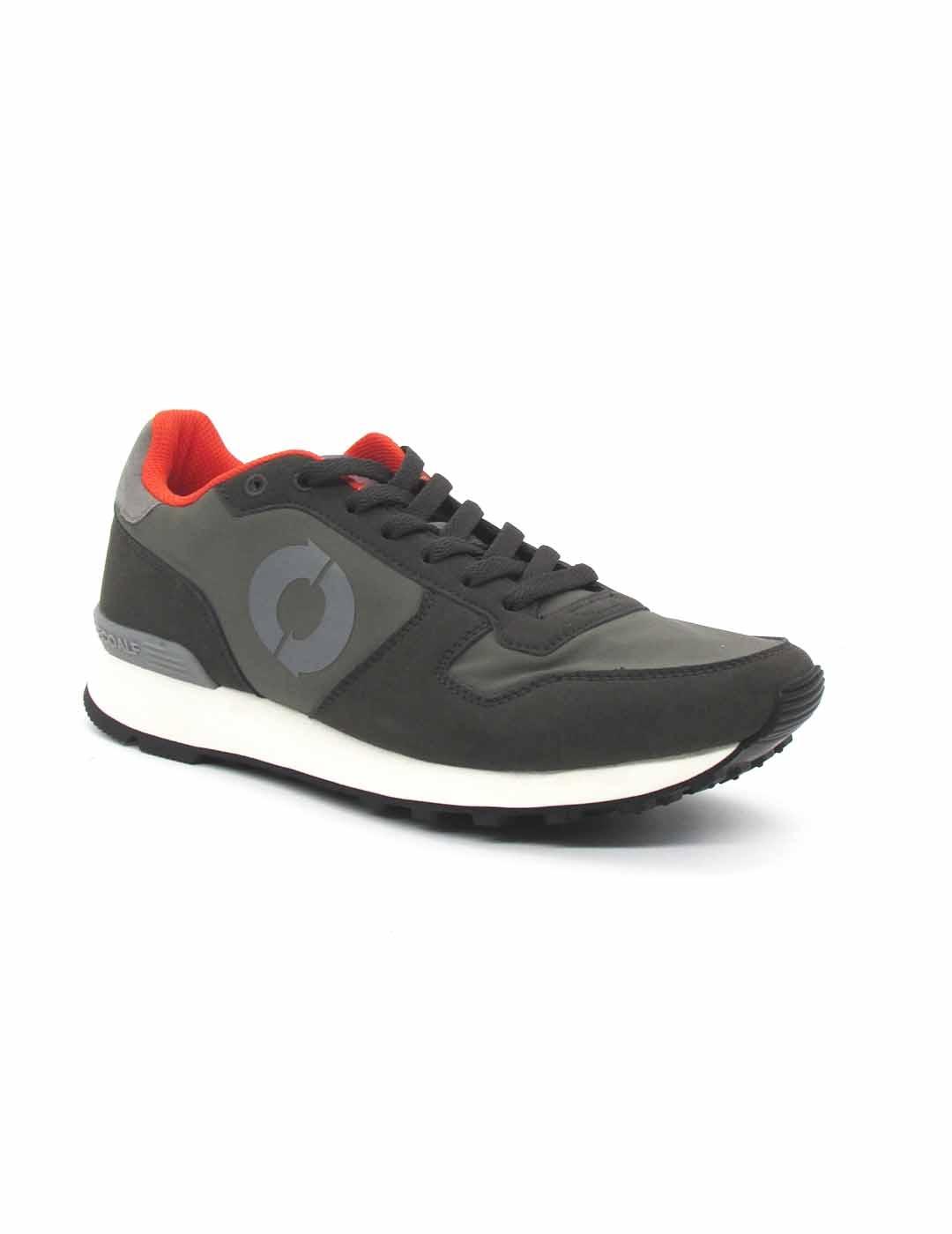Zapatillas Ecoalf UCLAALF de color gris oscuro con cordón