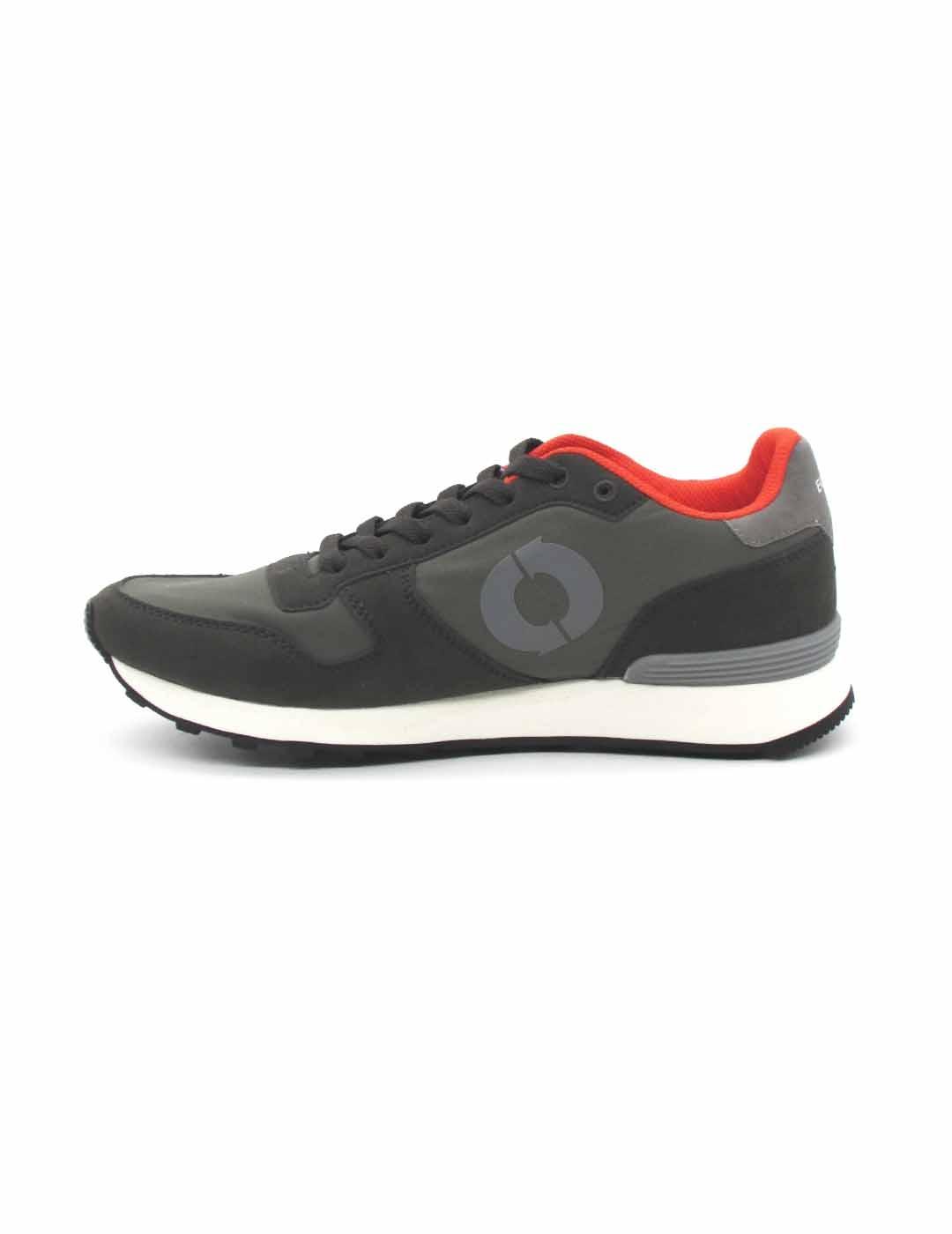 Zapatillas Ecoalf UCLAALF de color gris oscuro con cordón