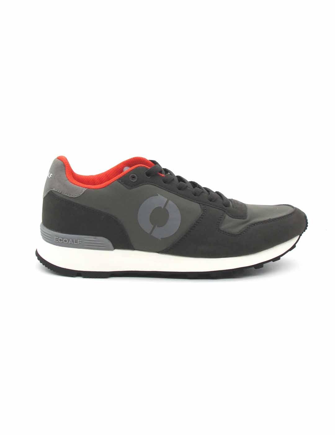 Zapatillas Ecoalf UCLAALF de color gris oscuro con cordón