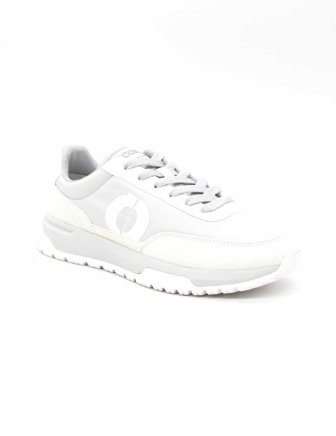 Zapatilla Ecoalf VENTURALF de color blanco con cordón