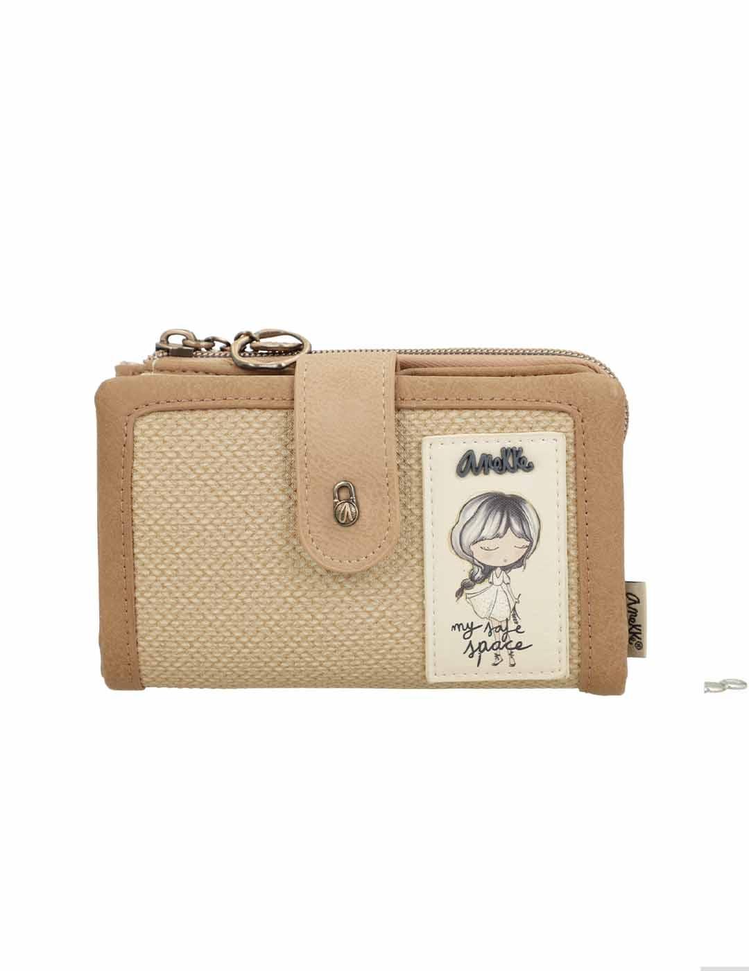 40819-912 ANEKKE BILLETERO BEIGE