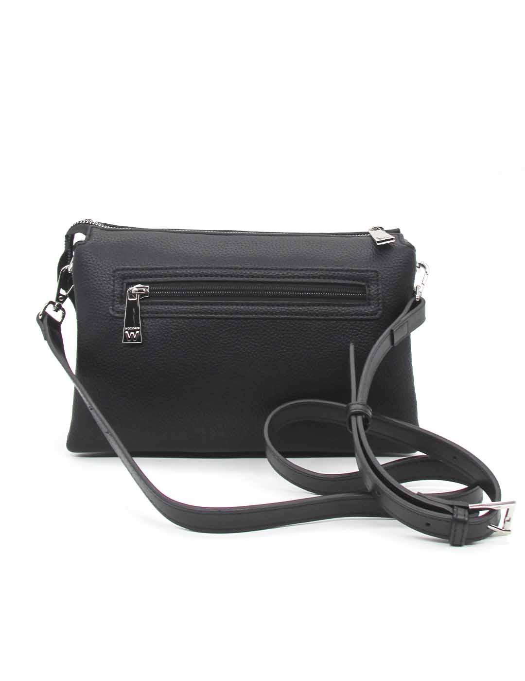 Bolso Wonders WB-52007 de color negro para mujer