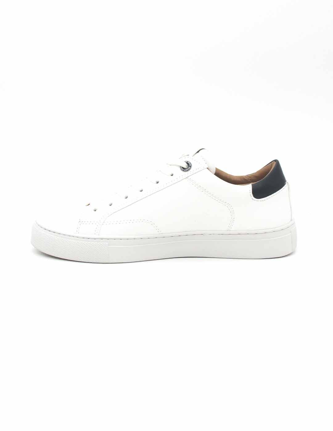 Zapatilla Pepe JeansPMS00048(800) de color blanco/marino
