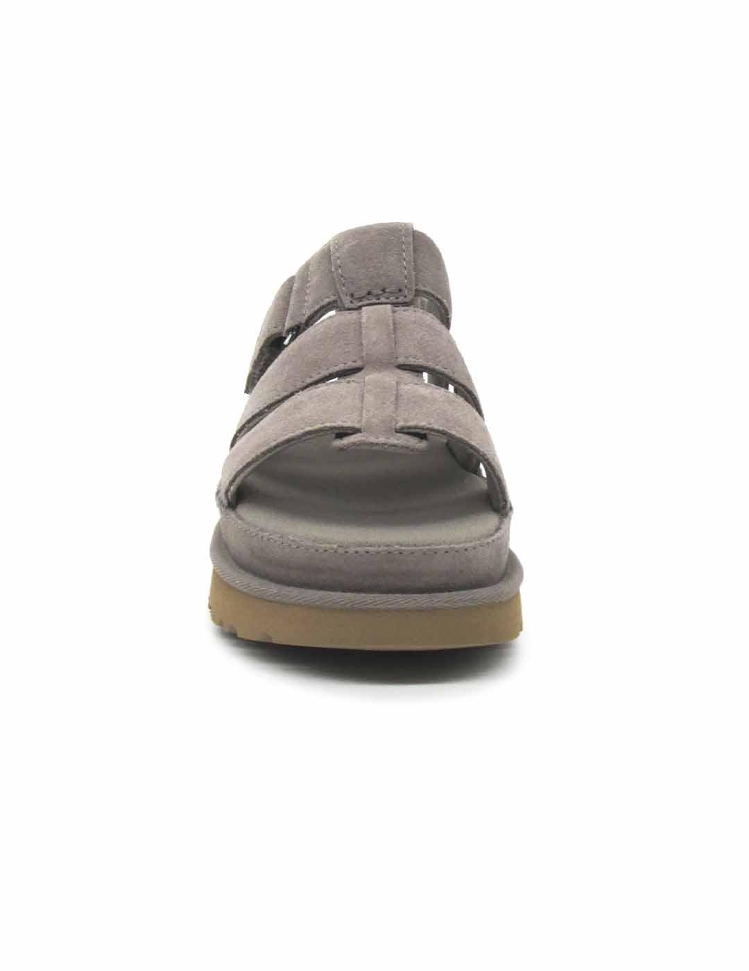 Sandalia UGG 1137890 de color gris con plataforma