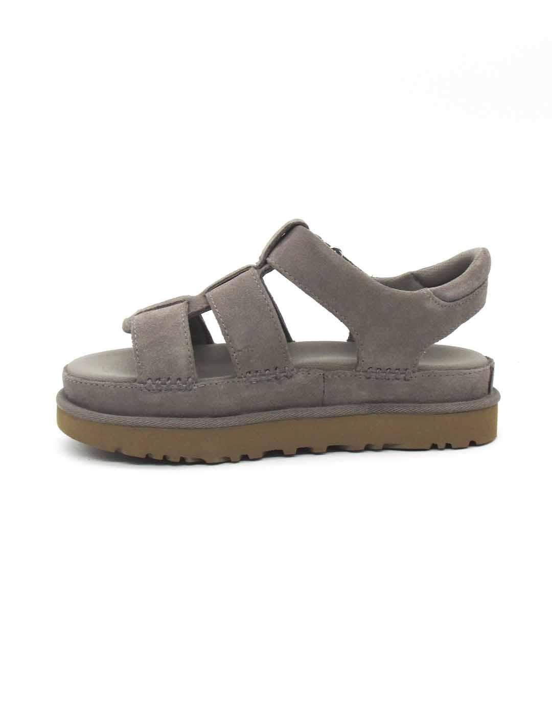 Sandalia UGG 1137890 de color gris con plataforma