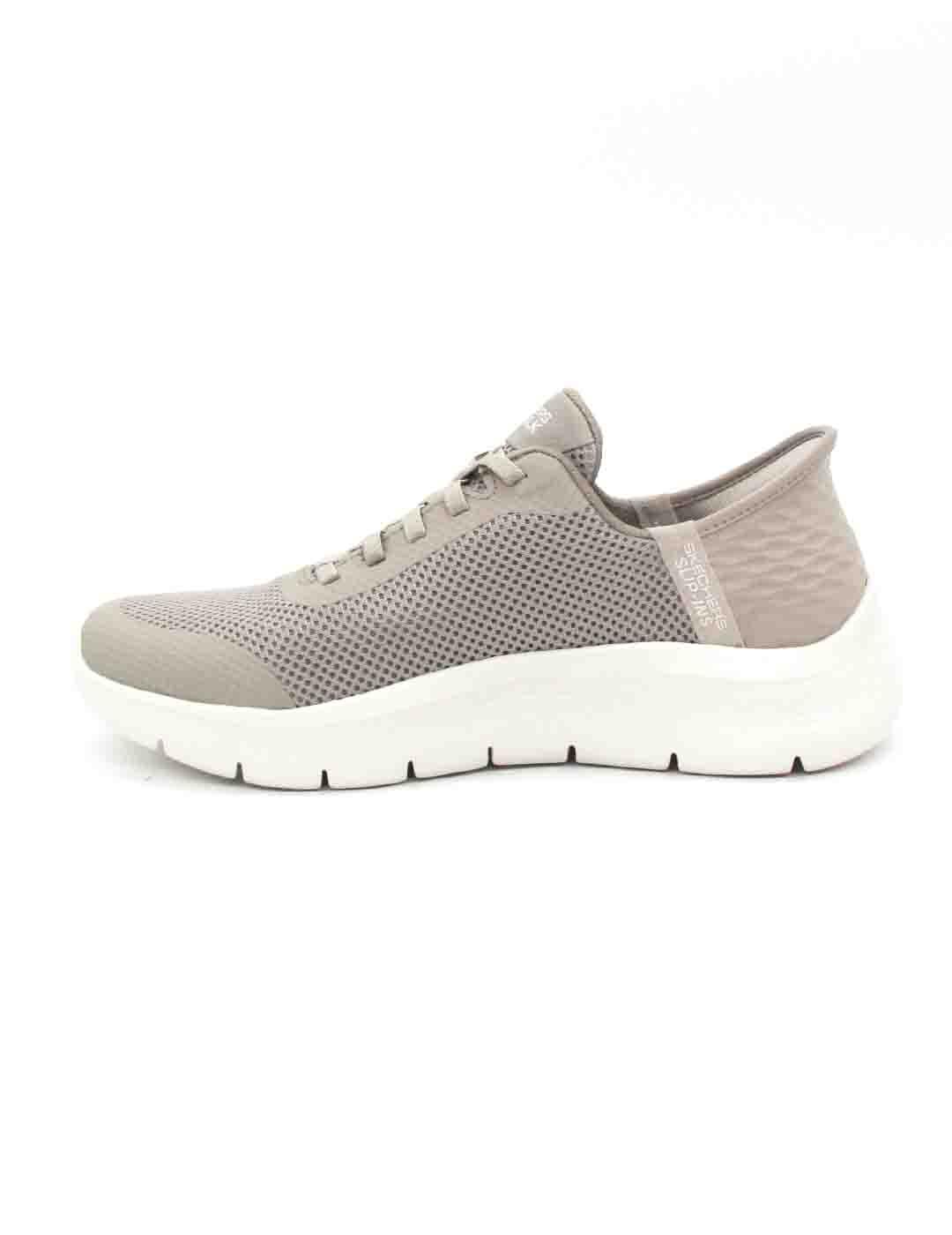 Zapatilla Skechers 124836/TPE de color taupe