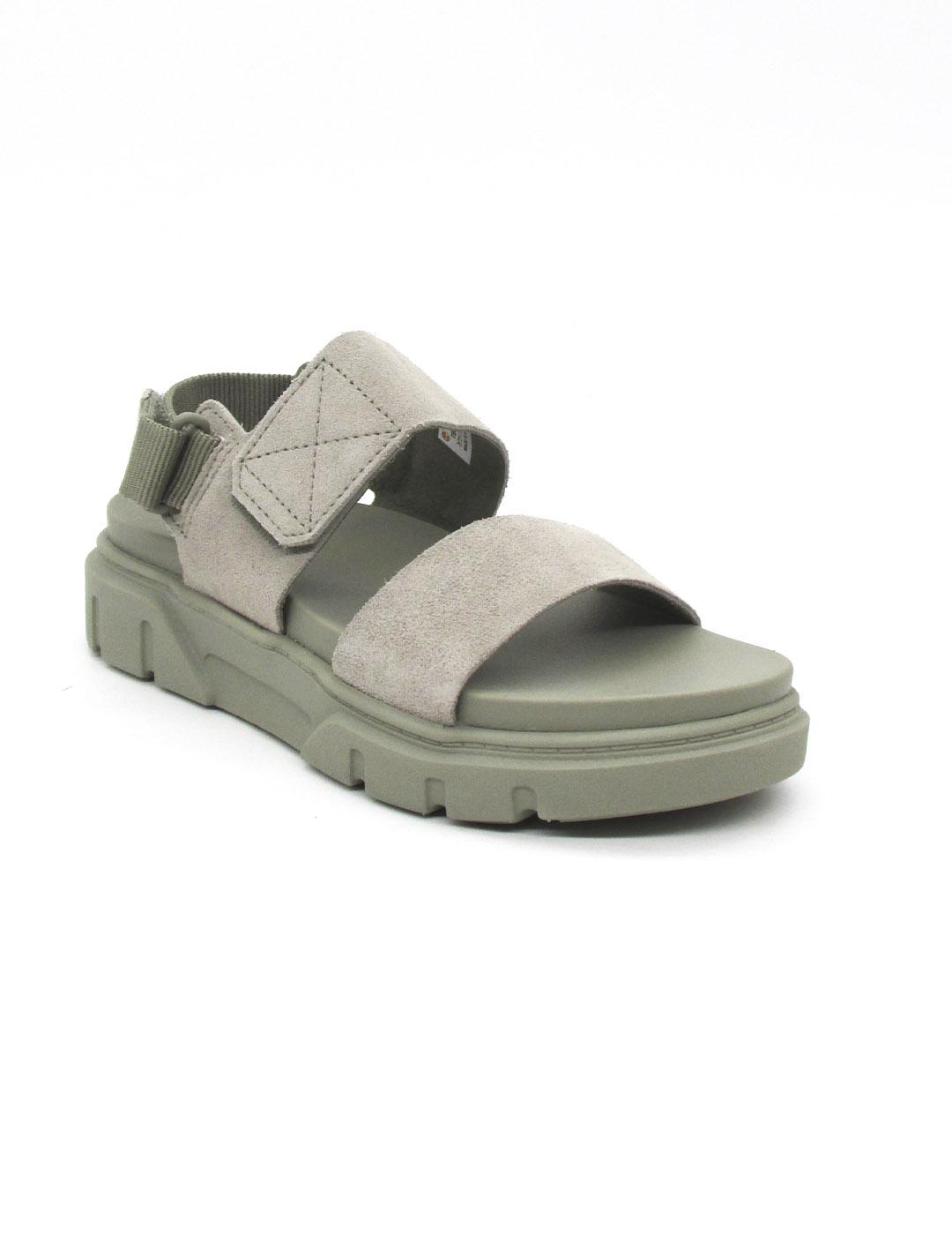 Sandalia Timberland TB0A61MGEO3 de color gris para mujer