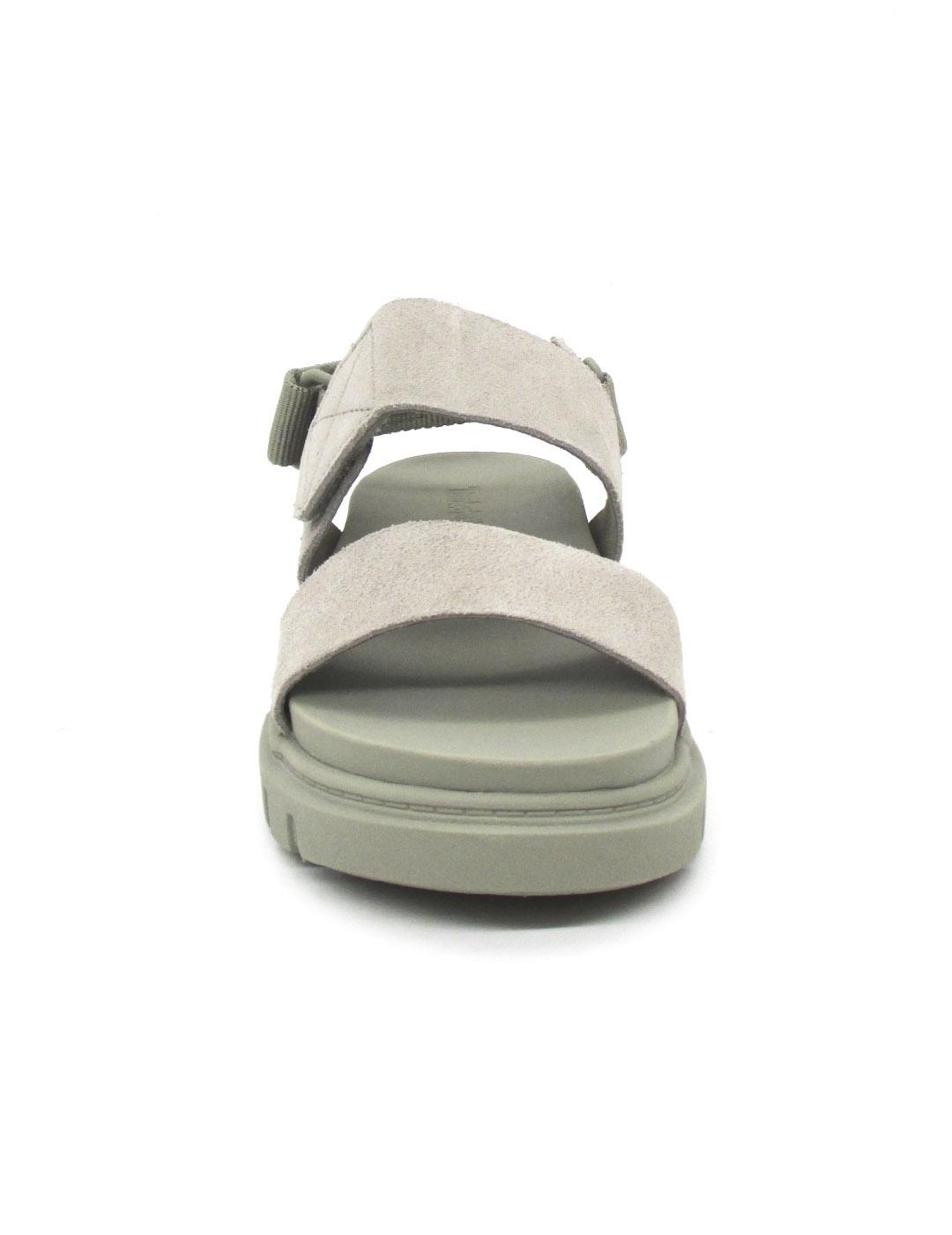 Sandalia Timberland TB0A61MGEO3 de color gris para mujer