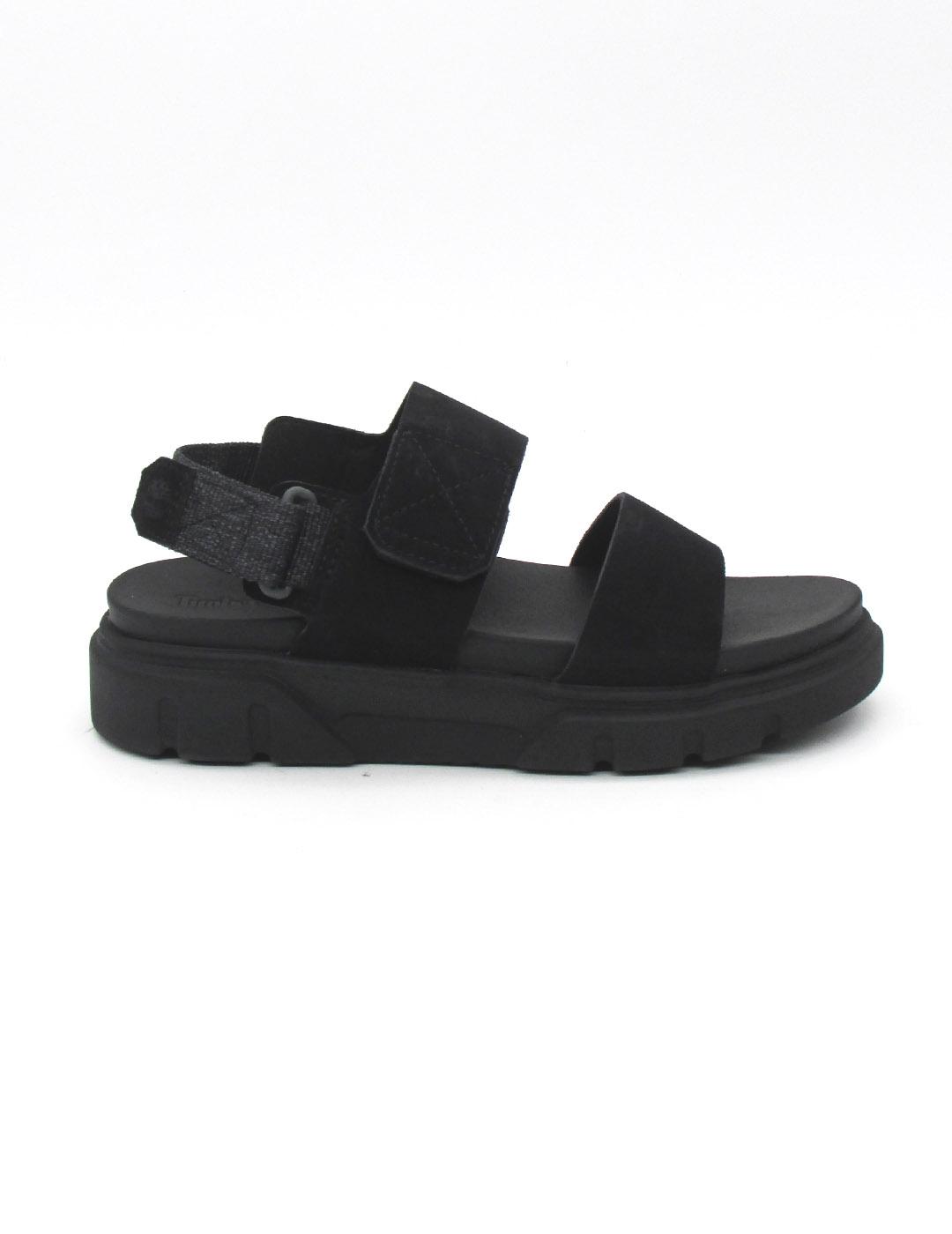 Sandalia Timberland TB0A61N4EK4 de color negro