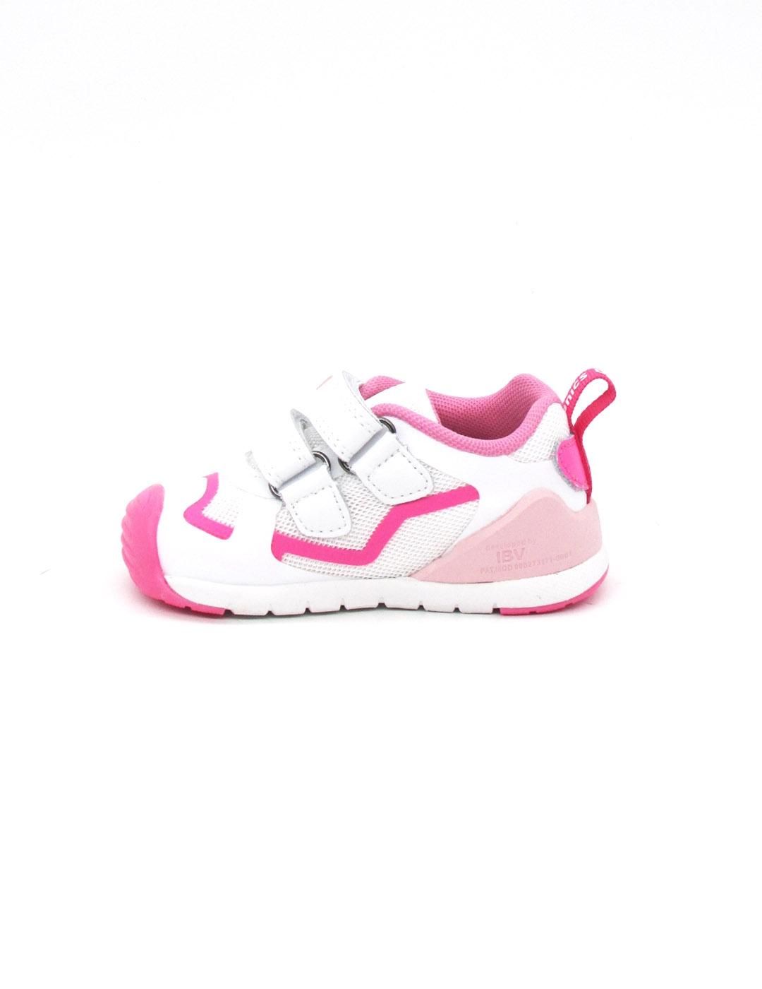 Zapatilla Biomecanics 252133-D304 blanco/fuxia para niña
