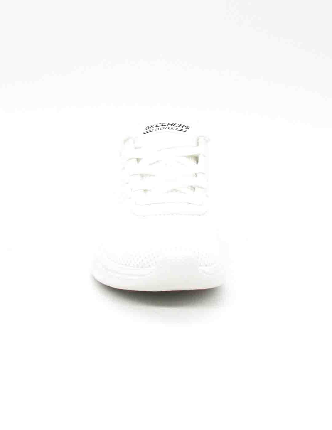 Zapatilla Skechers117346/W de color blanco oara mujer