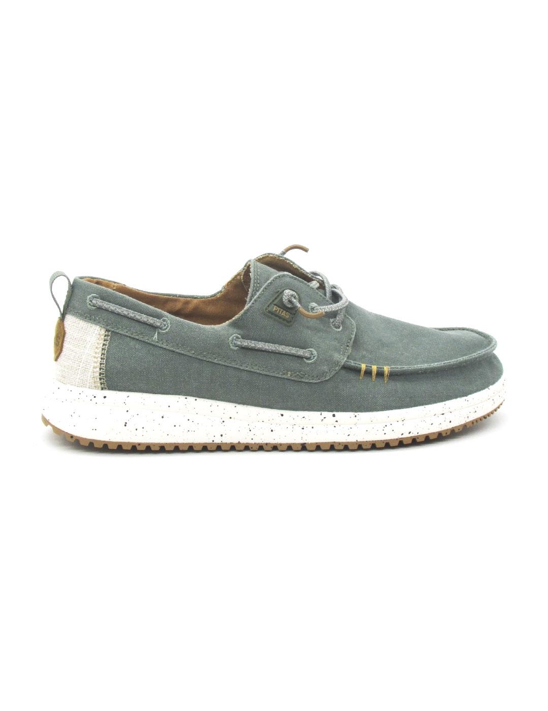 Nautico Pitas BYRON de color verde para hombre