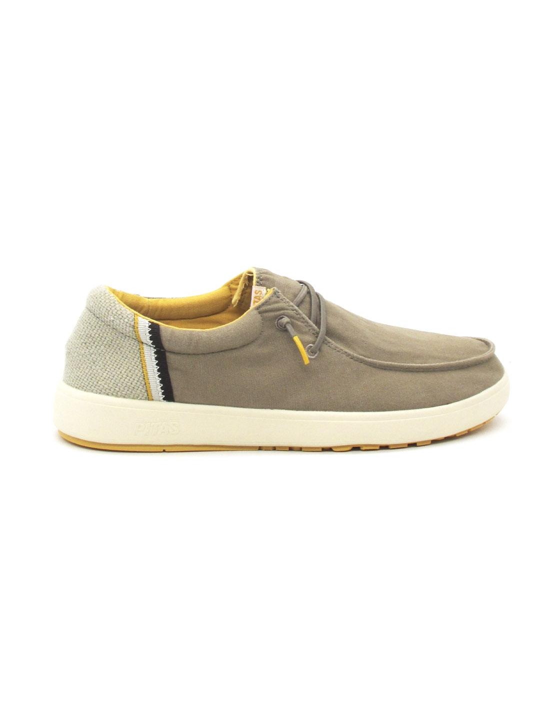 Nautico Pitas CANA de color taupe para hombre