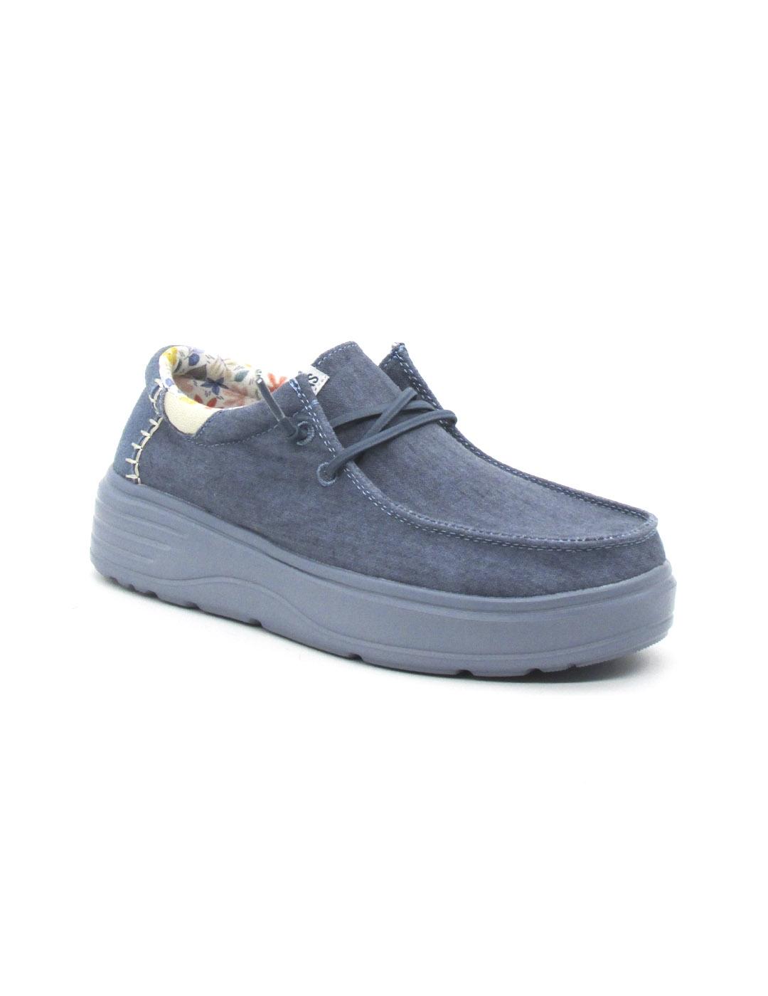 Nautico Pitas DAISY de color azul marino para mujer