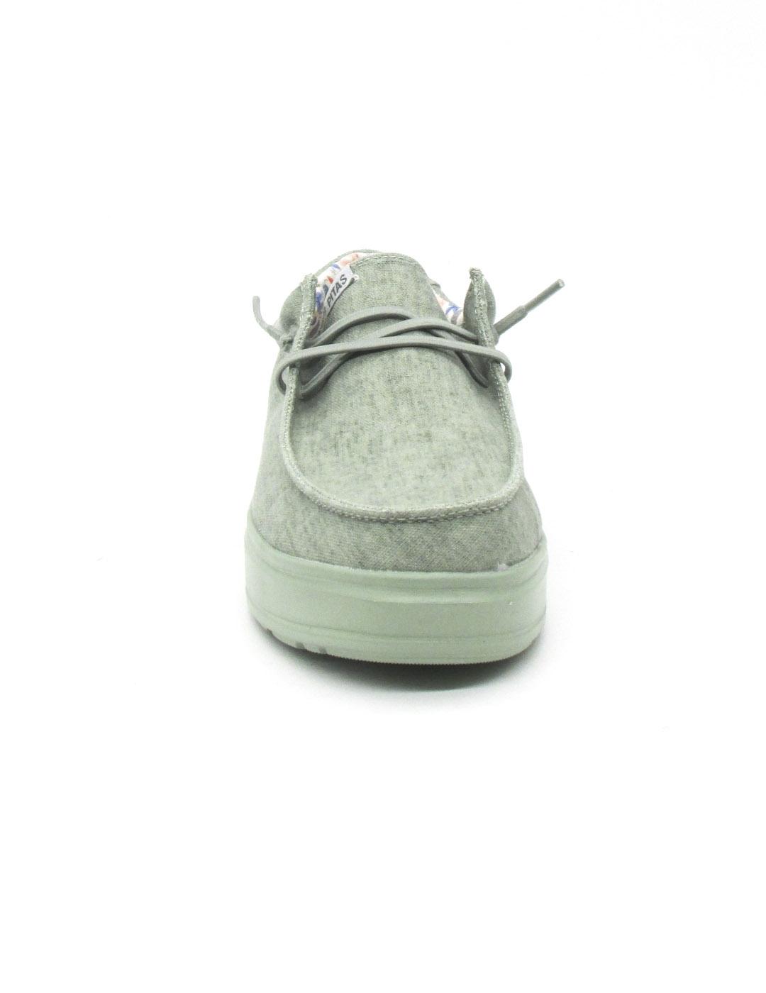 Nautico Pitas DAISY de color verde para mujer