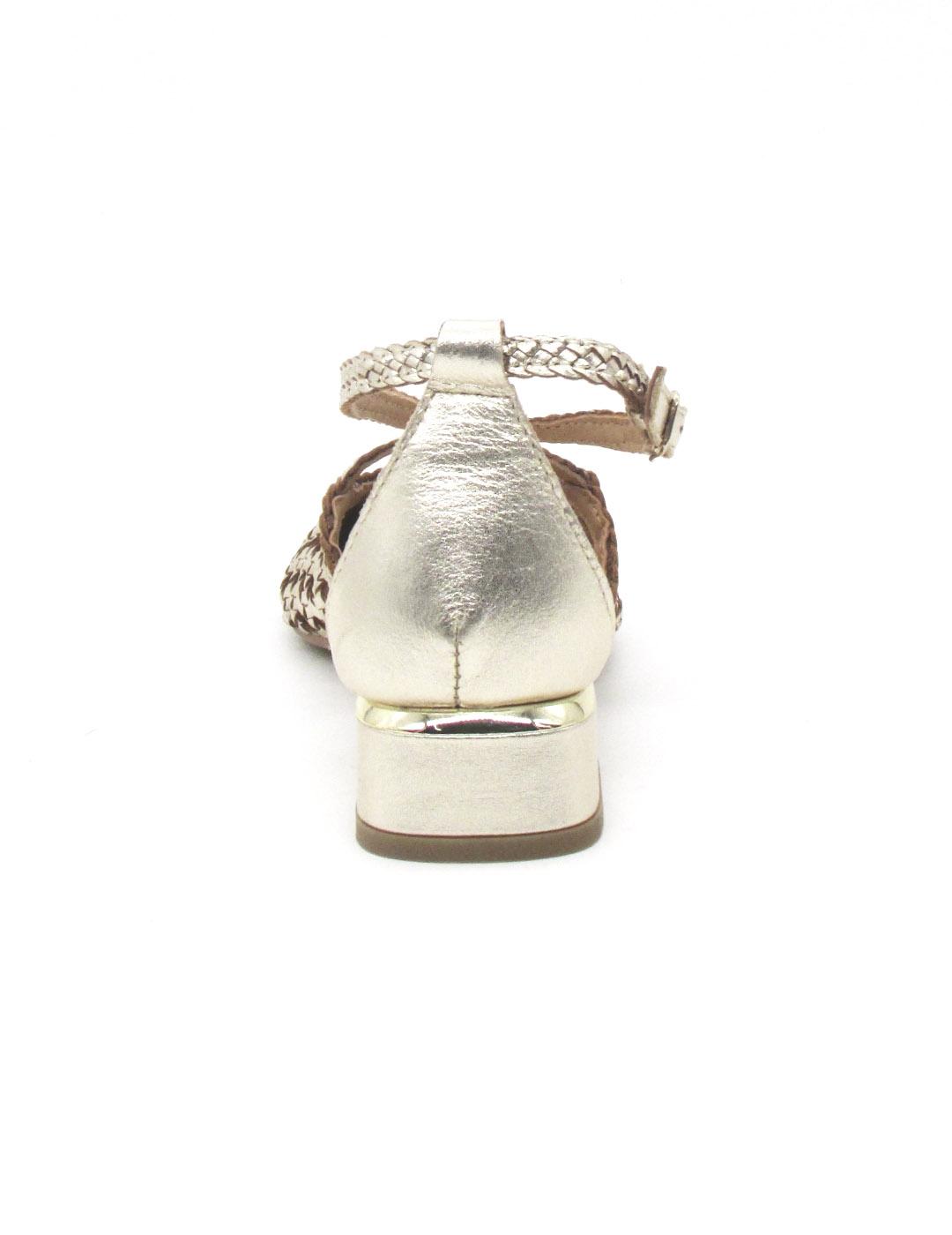 Bailarina Gioseppo 75560-BRILLION de color dorado para mujer