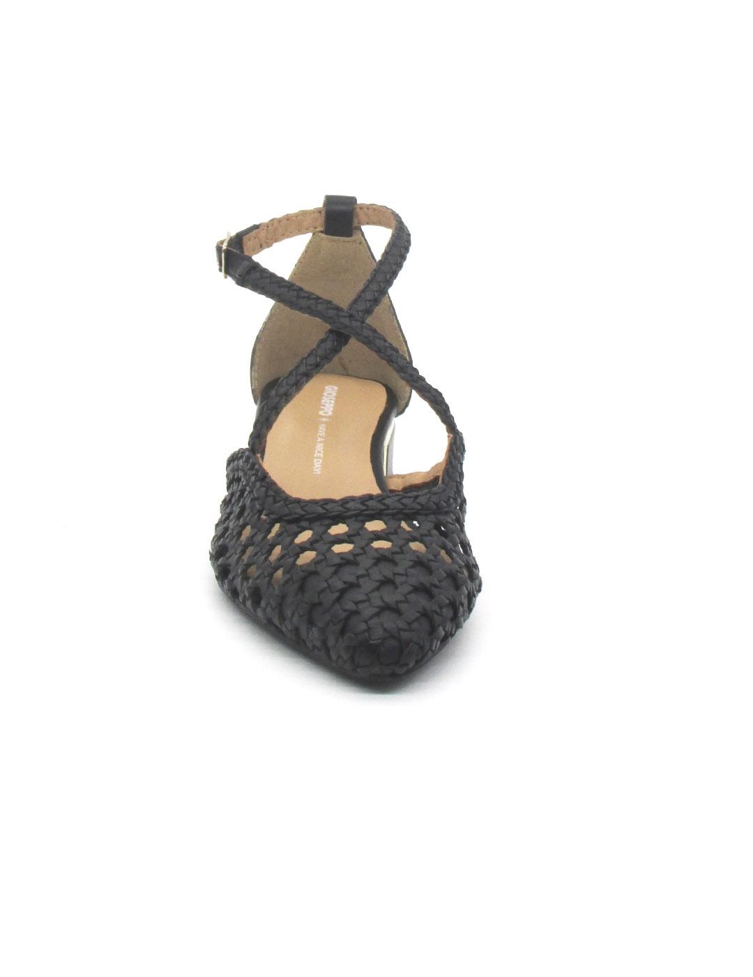 Bailarina Gioseppo 75560-BRILLION de color negro para mujer