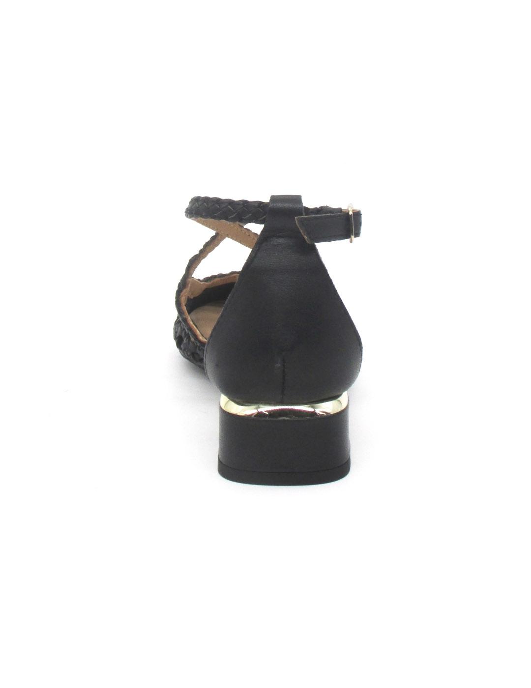 Bailarina Gioseppo 75560-BRILLION de color negro para mujer