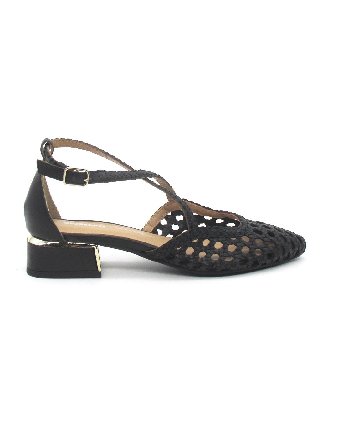 Bailarina Gioseppo 75560-BRILLION de color negro para mujer