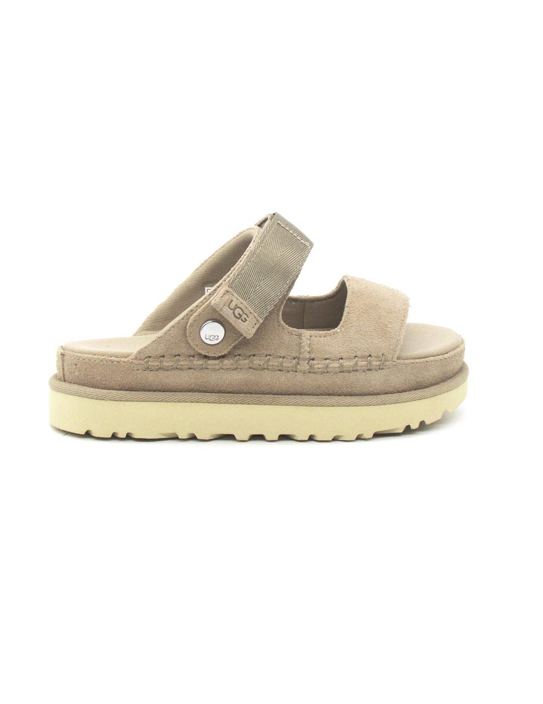 Sandalia UGG 1167399 de color beige para mujer