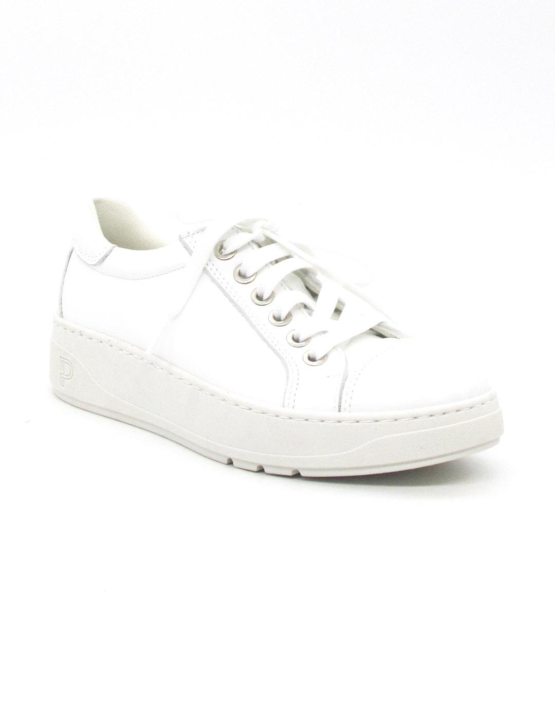 Zapato deportivo Pitillos 10440 de color blanco para mujer