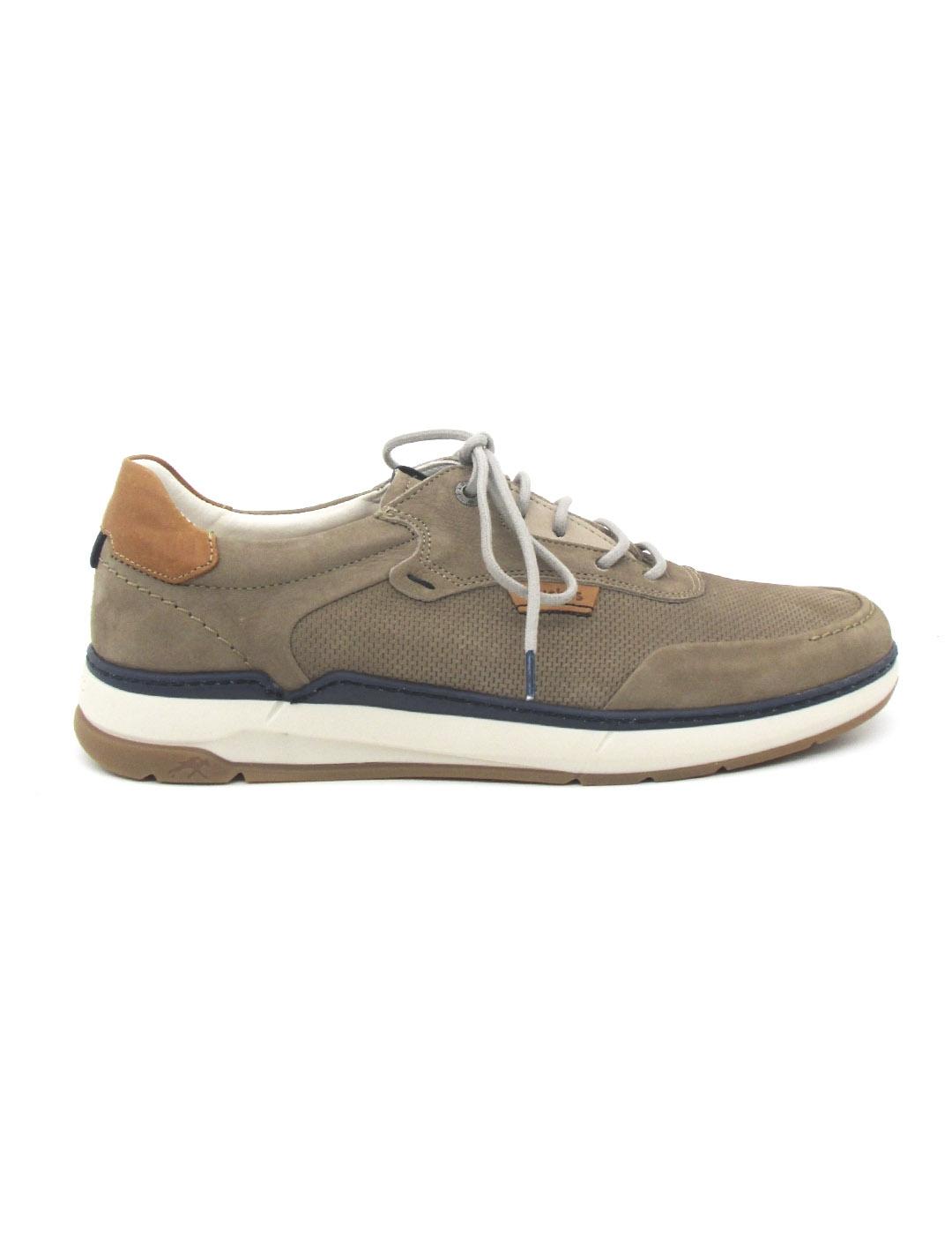 Zapato deportivo Fluchos F2210 de color taupe para hombre