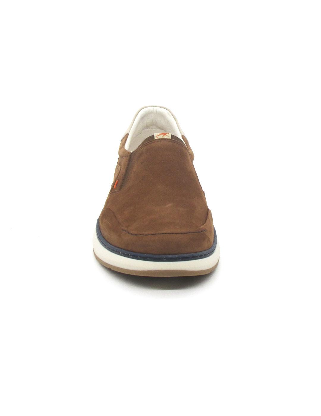 Mocasín Fluchos F2213 de color cuero para hombre