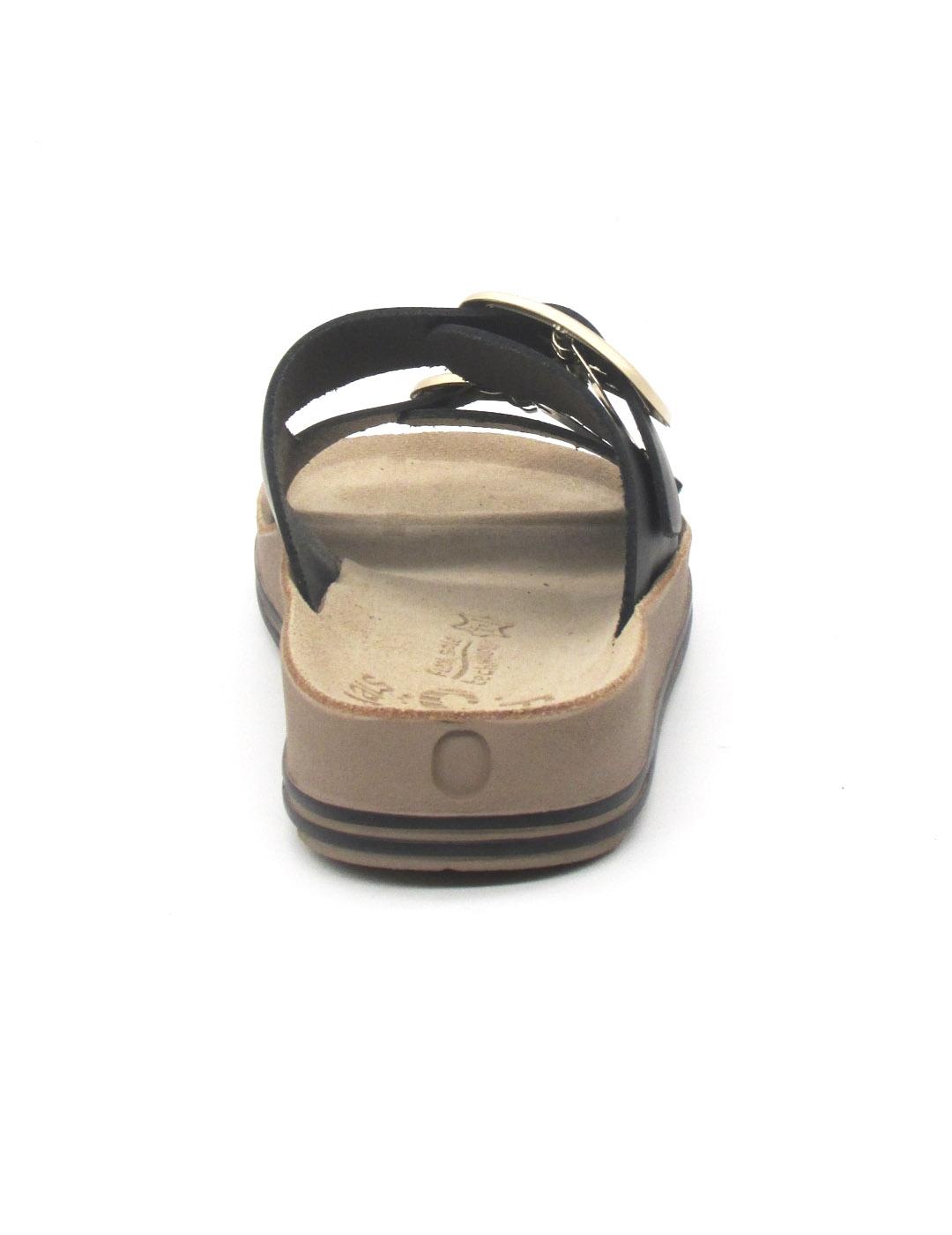 Sandalia Fantasy Sandals DESPOINA de color negro para mujer