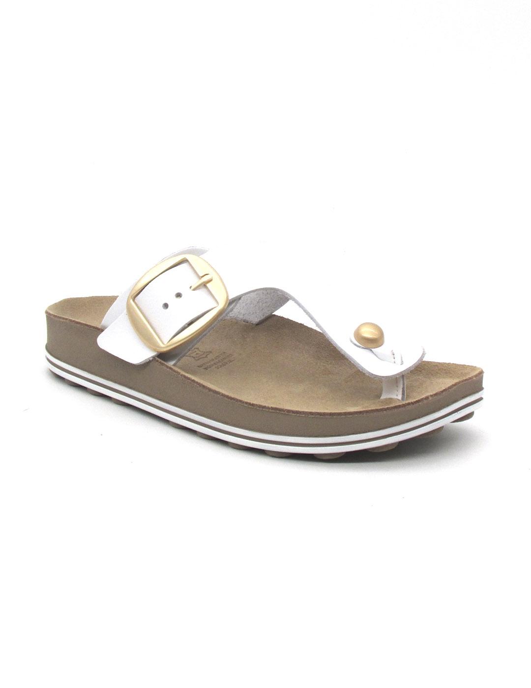 Sandalia Fantasy Sandals Bio BROOKE de color blanc