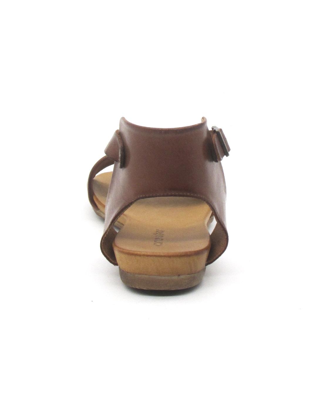 Sandalia Creator S-1655-03 para mujer de color cuero