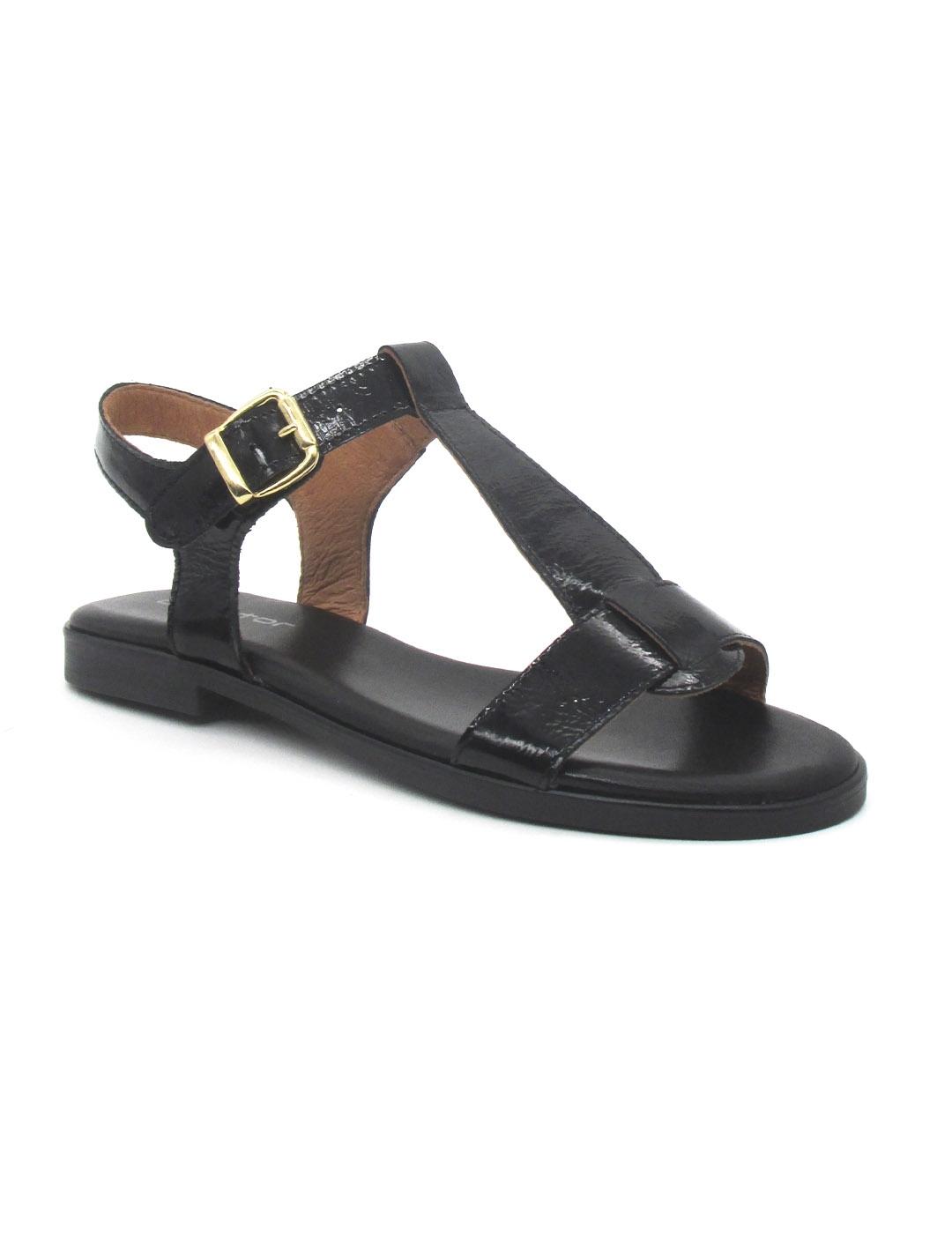 Sandalia Creator IB24440 de color negro para mujer