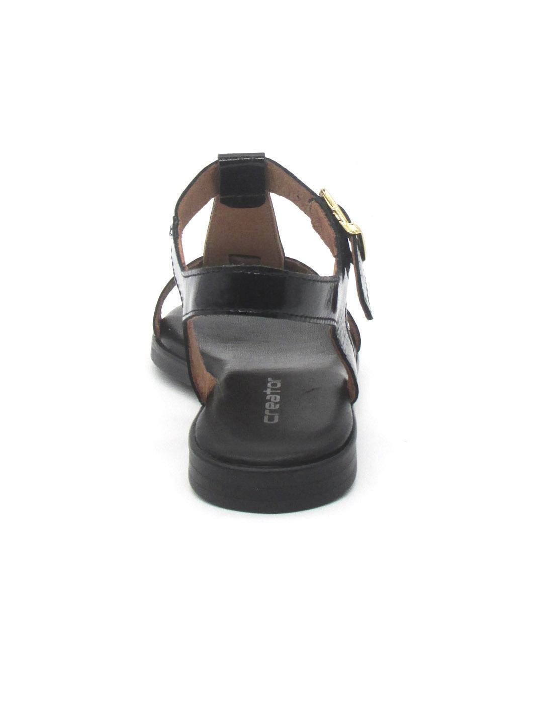 Sandalia Creator IB24440 de color negro para mujer