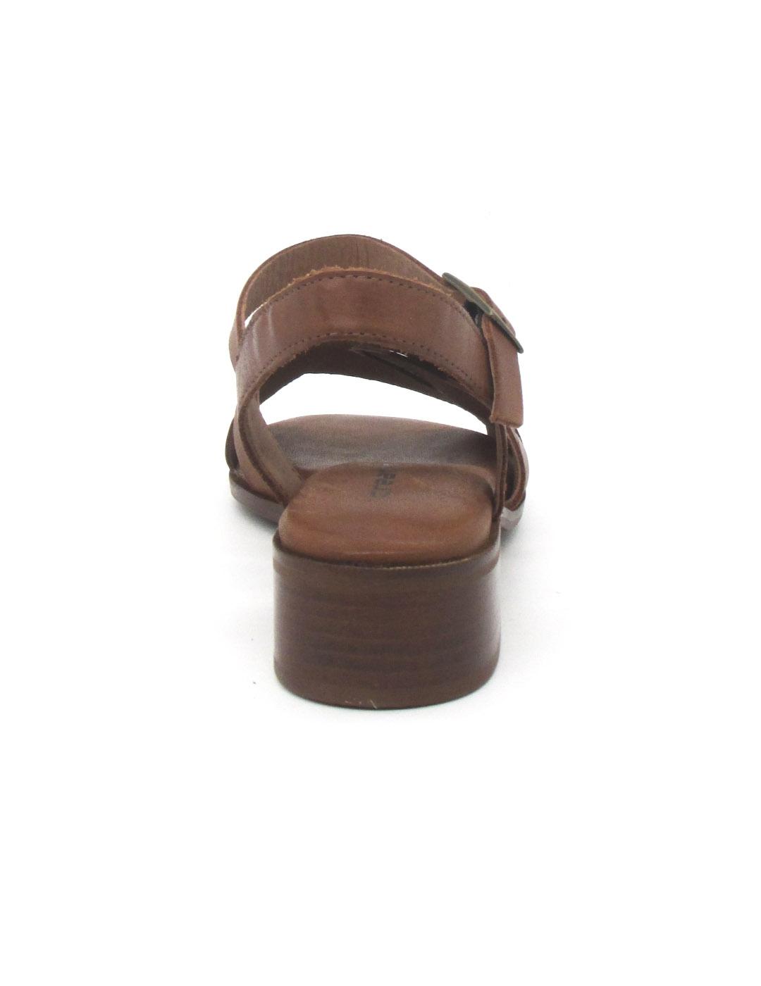 Sandalia Creator IB24255 de color brandy para mujer