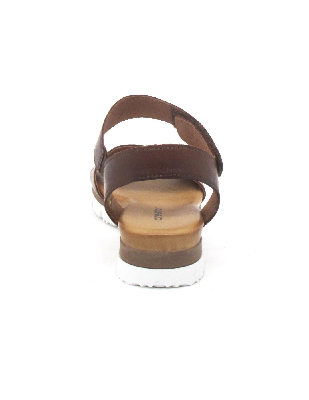 Sandalia Creator IB22445 de color brandy para mujer