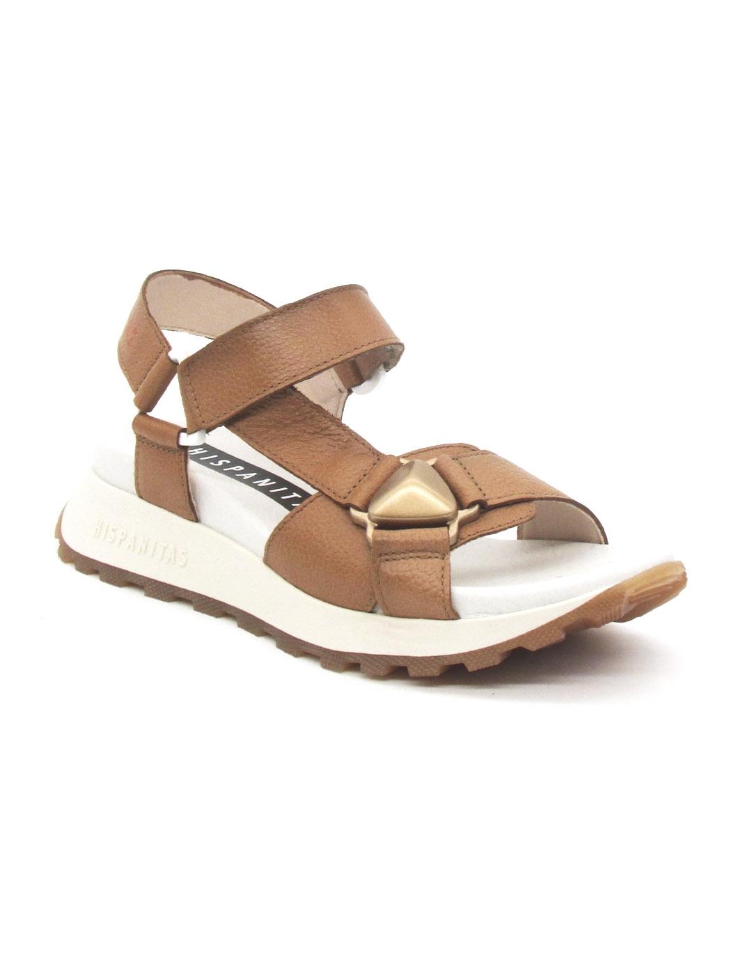 Sandalia Hispanitas HV253896 de color cuero para mujer