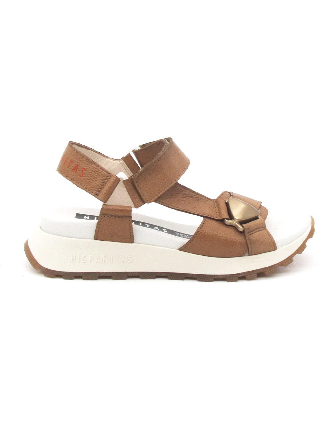 Sandalia Hispanitas HV253896 de color cuero para mujer