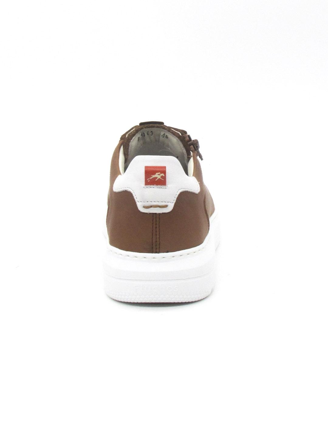 Zapato deportivo Fluchos F1969 de color cuero para hombre