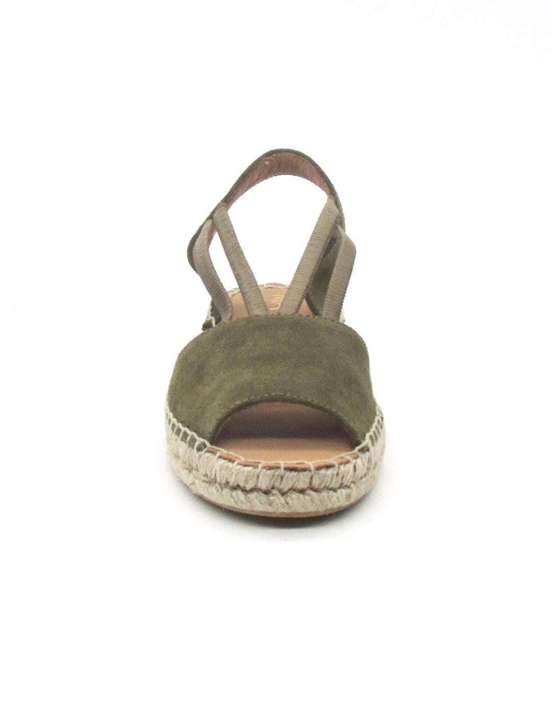 Alpargata Maybe CICLOPE de color verde para mujer