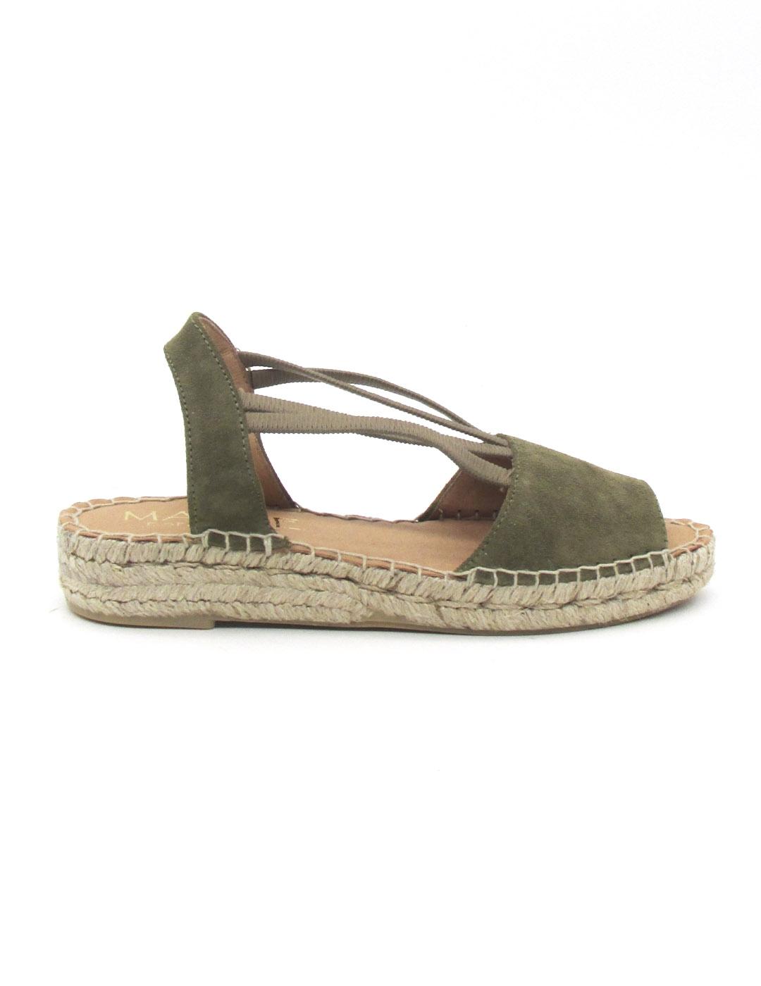 Alpargata Maybe CICLOPE de color verde para mujer
