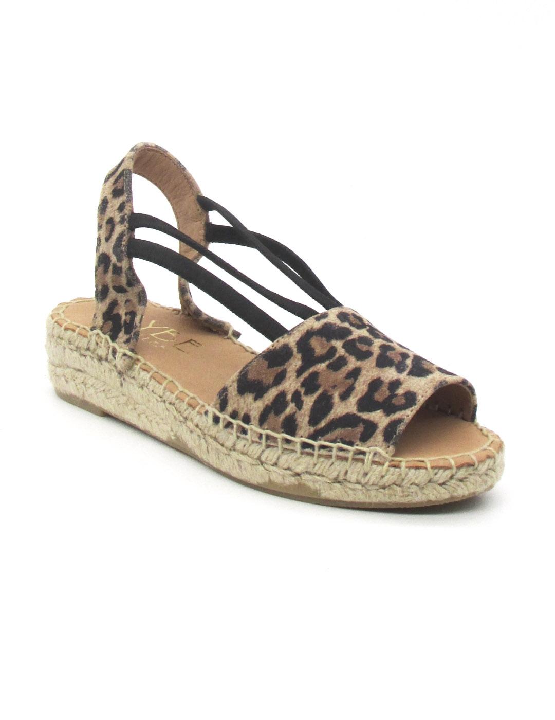 Alpargata Maybe CICLOPE de color leopardo para mujer