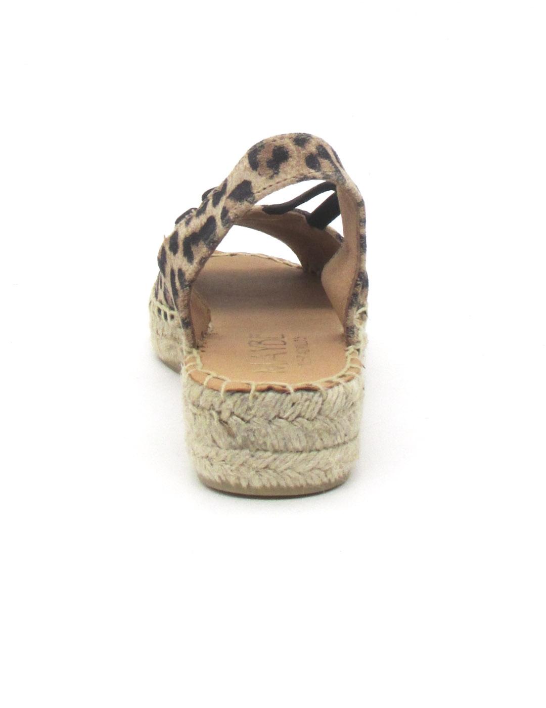 Alpargata Maybe CICLOPE de color leopardo para mujer