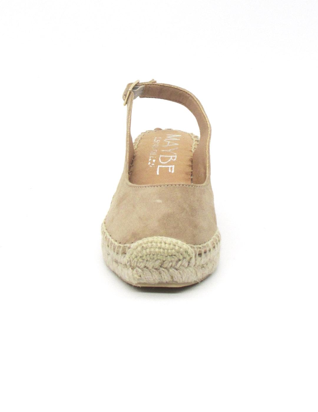 Alpargata Maybe CORMAC de color camel para mujer